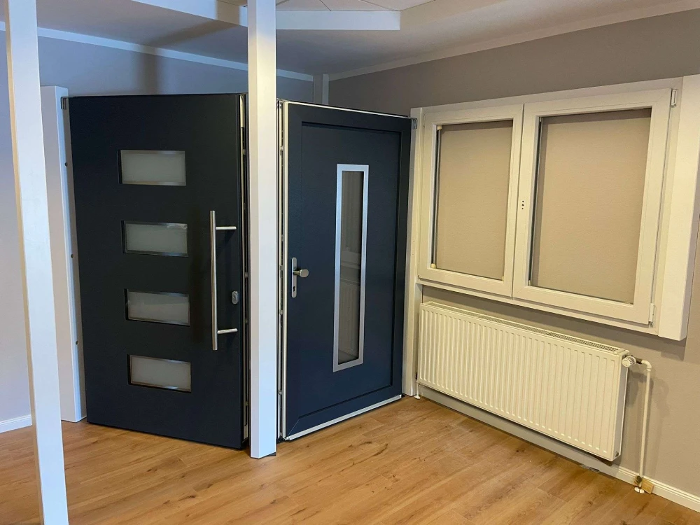 Ausstellung von Fenster und Haustüren